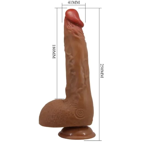 Beautiful Wilks Vibrator 5 Modes 25cm Brown | Bailey