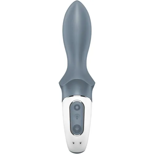 Air Pump Booty 1 Anal Inflatable Vibrator Gray – Satisfyer