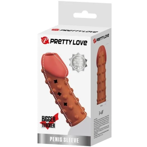 Tight and voluminous penis sheath Natural – Pretty Love