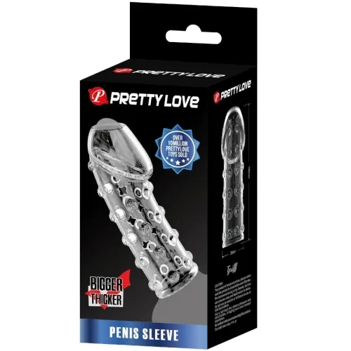 Enge Und Voluminöse Penishülle Transparent – Pretty Love