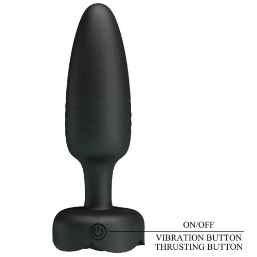 Tarion Anal Plug with LED Light Black 12.5cm – Pretty Love