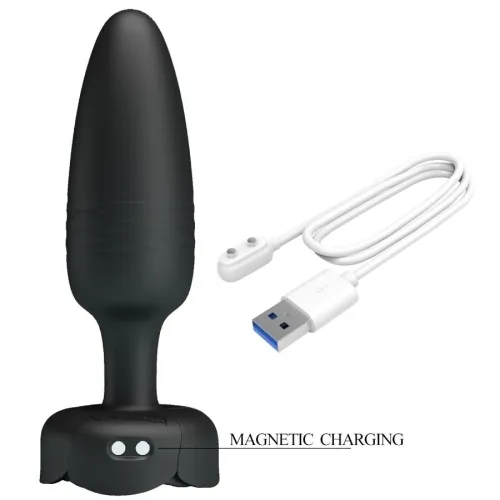 Tarion Anal Plug with LED Light Black 12.5cm – Pretty Love