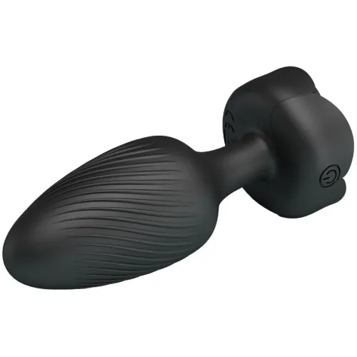 Varian Anal Plug with LED Light Black 10.8cm – Pretty Love