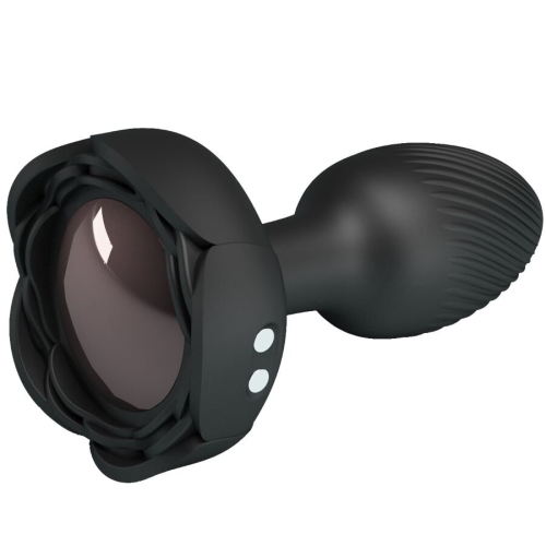 Olman Anal Plug Mit Led Licht Schwarz 8.8cm | Pretty Love