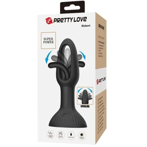 Hubert Anal Plug With 7 Vibration Modes – Pretty Love
