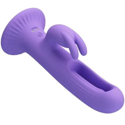 Killmoulis Rabbit Vibrator 12 Vibration Modes Purple | Pretty Love