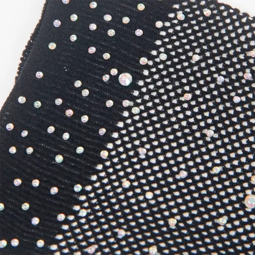 957469shine Transparent Gloves Black S/M – Subblime