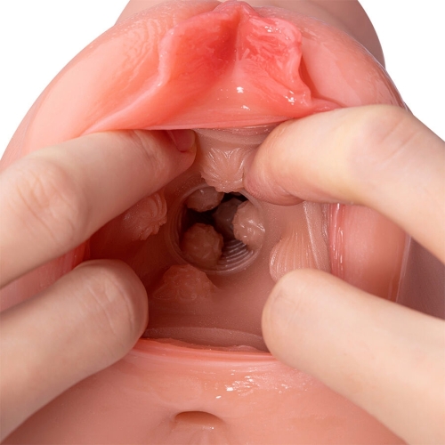 XISE - RAMAR VAGINA-MASTURBATOR MIT VIBRATION