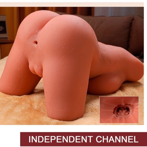 XISE - MIAH LADY BOY WEIBLICHER TORSO MIT DILDO MIT VIBRATION UND STOSS 55 CM