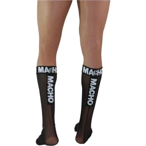 Dünne Socken Einheits Schwarz – Macho