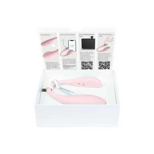 Spot Kiss Me U-Shaped Vibrator Pink | Kiiroo
