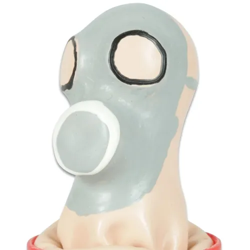 Gasmaske Kondom Handbemalt – Condomerie