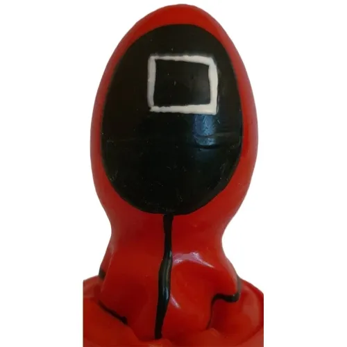 Quadratisch Kondom Handbemalt – Condomerie