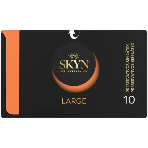 Grosse Extra Anpassungskondome 10 Einheiten – Skyn