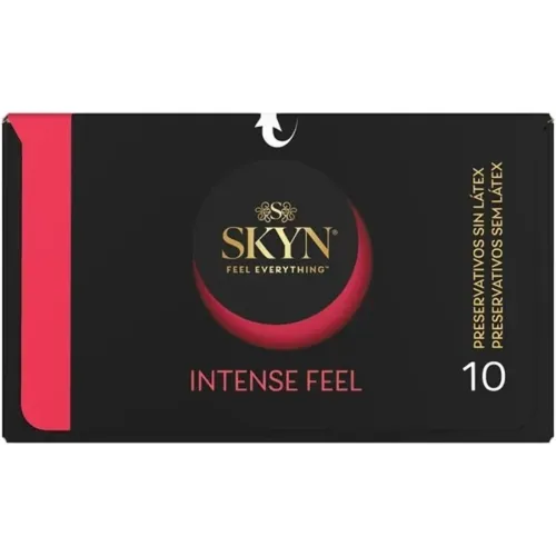 Condom with textured wave design, 10 units – Skyn