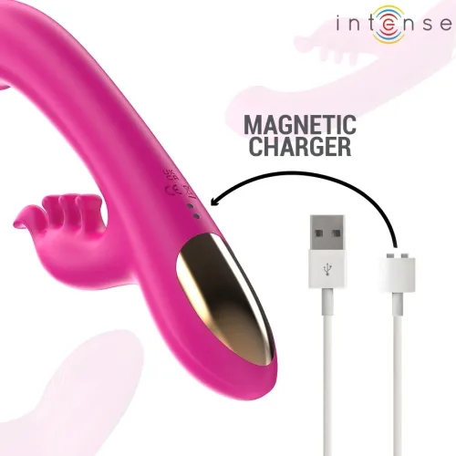 Christina Multifunctional Rabbit Vibrator 22.5cm Pink | Intense