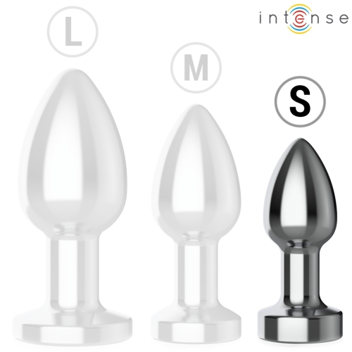 INTENSE - ANAL PLUG 10 VIBRATIONEN METALL MIT FERNBEDIENUNG S