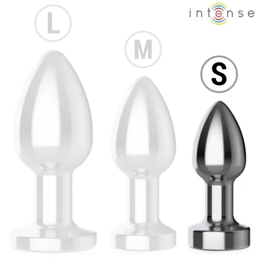 Anal Plug 10 Modi Metall Mit Fernbedienung S – Intense