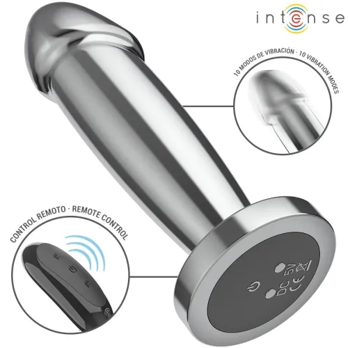 Anal Plug 10 Modi Metalldildo Mit Fernbedienung S – Intense