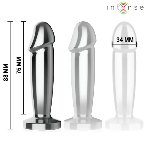 Anal Plug 10 Modi Metalldildo Mit Fernbedienung S – Intense