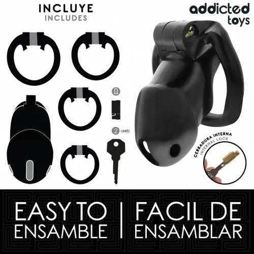 Mindnight Cell penis cage 4.2cm M – Addicted Toys Locked