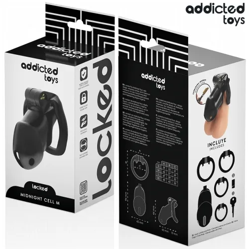 Mindnight Cell penis cage 4.2cm M – Addicted Toys Locked