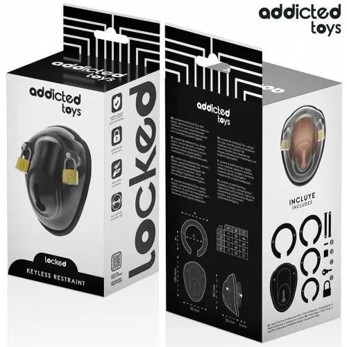 Keyless Penis Cage 11.5cm – Addicted Toys Locked