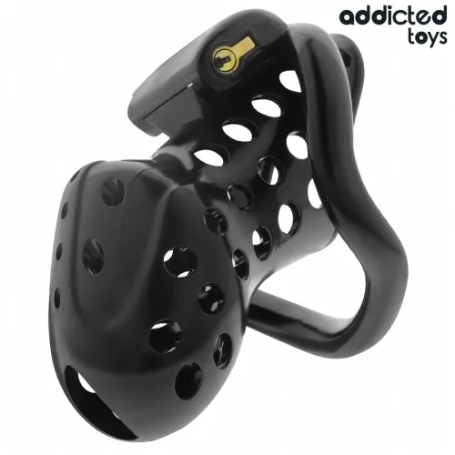 Chained hollow penis cage 10.5cm – Addicted Toys Locked