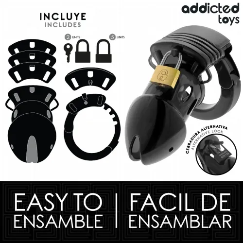 Chastity Depths penis cage 7.5cm – Addicted Toys Locked