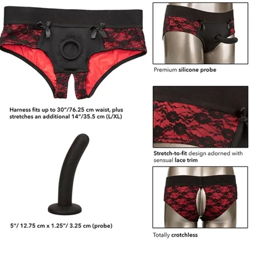 Scandal Set of Floating Panties with Dildo L/XL – Calex