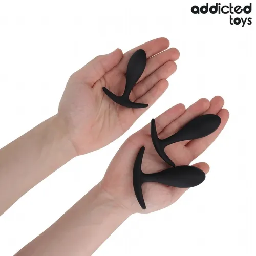 3er-Set Analplug Modell 2 – Addicted Toys