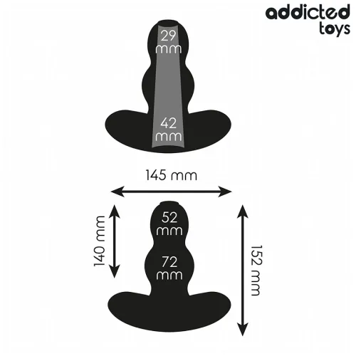 Hollow Anal Plug Xxl 15.2cm – Addicted Toys