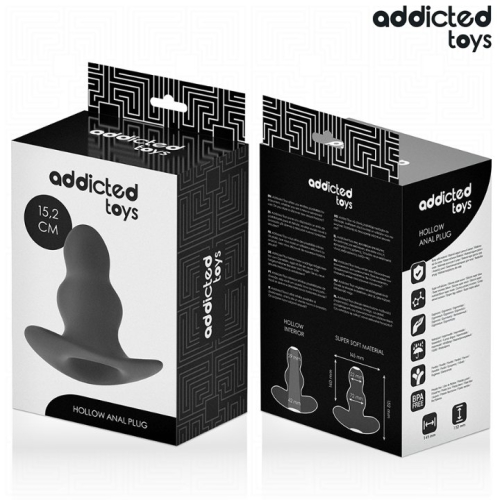ADDICTED TOYS - HOHL ANAL PLUG GRÖSSE XXL 15,2 CM