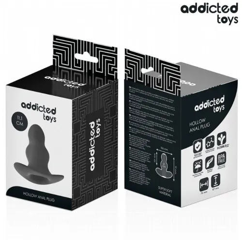 Hollow anal plug L 11.1cm – Addicted Toys