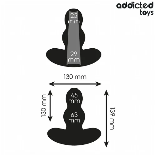 Hollow Anal Plug XL 13.9cm – Addicted Toys