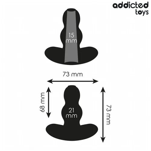 Hollow anal plug S 7.3cm – Addicted Toys