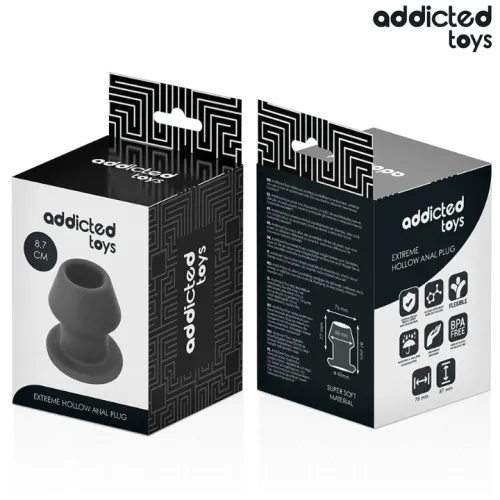 Extrem Hohl Anal Plug M 8.7cm – Addicted Toys
