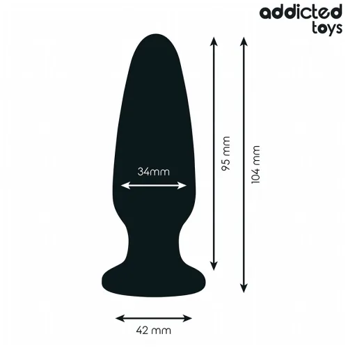 Anal Plug With Jewel M 10.4cm – Addicted Toys