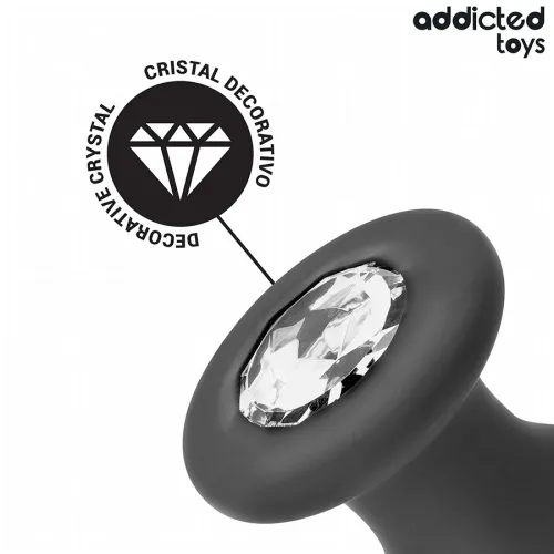 Anal Plug With Jewel M 10.4cm – Addicted Toys