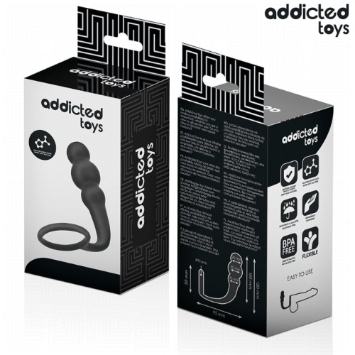 ADDICTED TOYS - ANALPLUG MIT RING MODELL 1