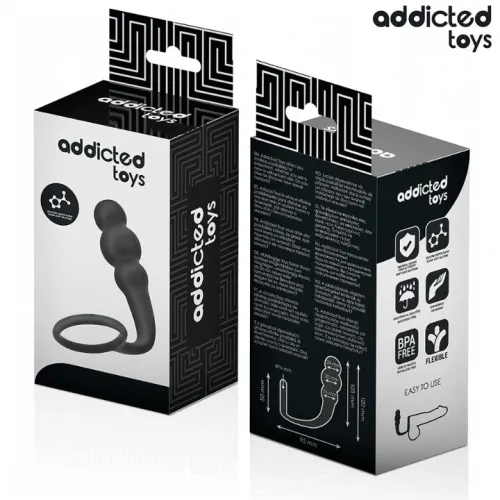 Anal plug with ring model 1 – Addicted Toys