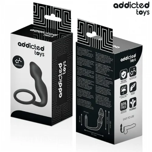 Anal plug with ring model 2 – Addicted Toys