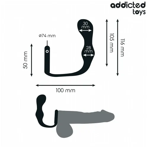 Analplug Mit Ring Modell 3 – Addicted Toys