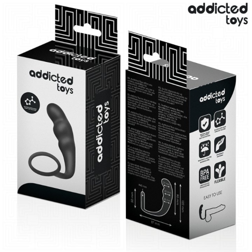 ADDICTED TOYS - ANALPLUG MIT RING MODELL 4