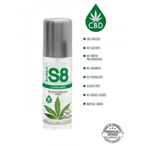 S8 Cannabis Hybrid-Schmiermittel 125ml – Stimul8