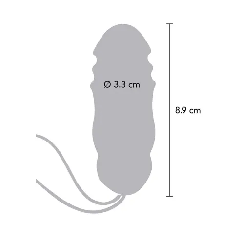 Happiness Sunn Side Up And Down Fuchsia Vibrator | Toyjoy