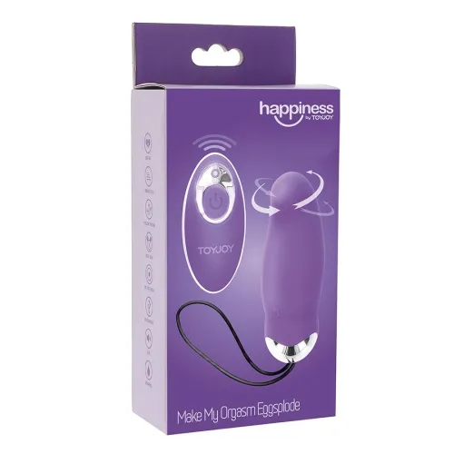 Happiness My Orgasm Eggsplode Purple Vibrator | Toyjoy
