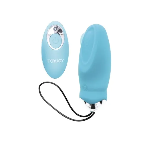 Happiness Im So Eggcited Vibrator Remote Control Blue | Toyjoy