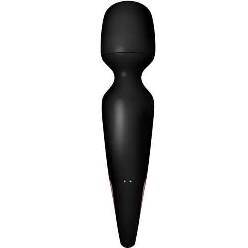 Wand Erland Vibrating Massager Black – Satisfyer