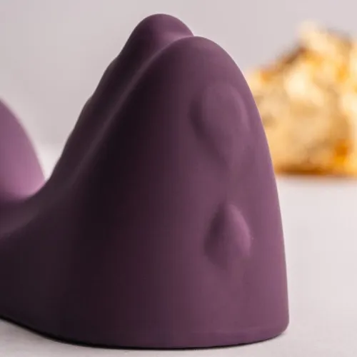 Ruby Glow Purple Sit-On Vibrator | Rocks Off